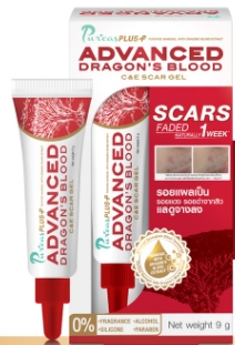 รูปภาพของ Puricas Plus Advanced Dragon s Blood C&E Scar Gel 9g.